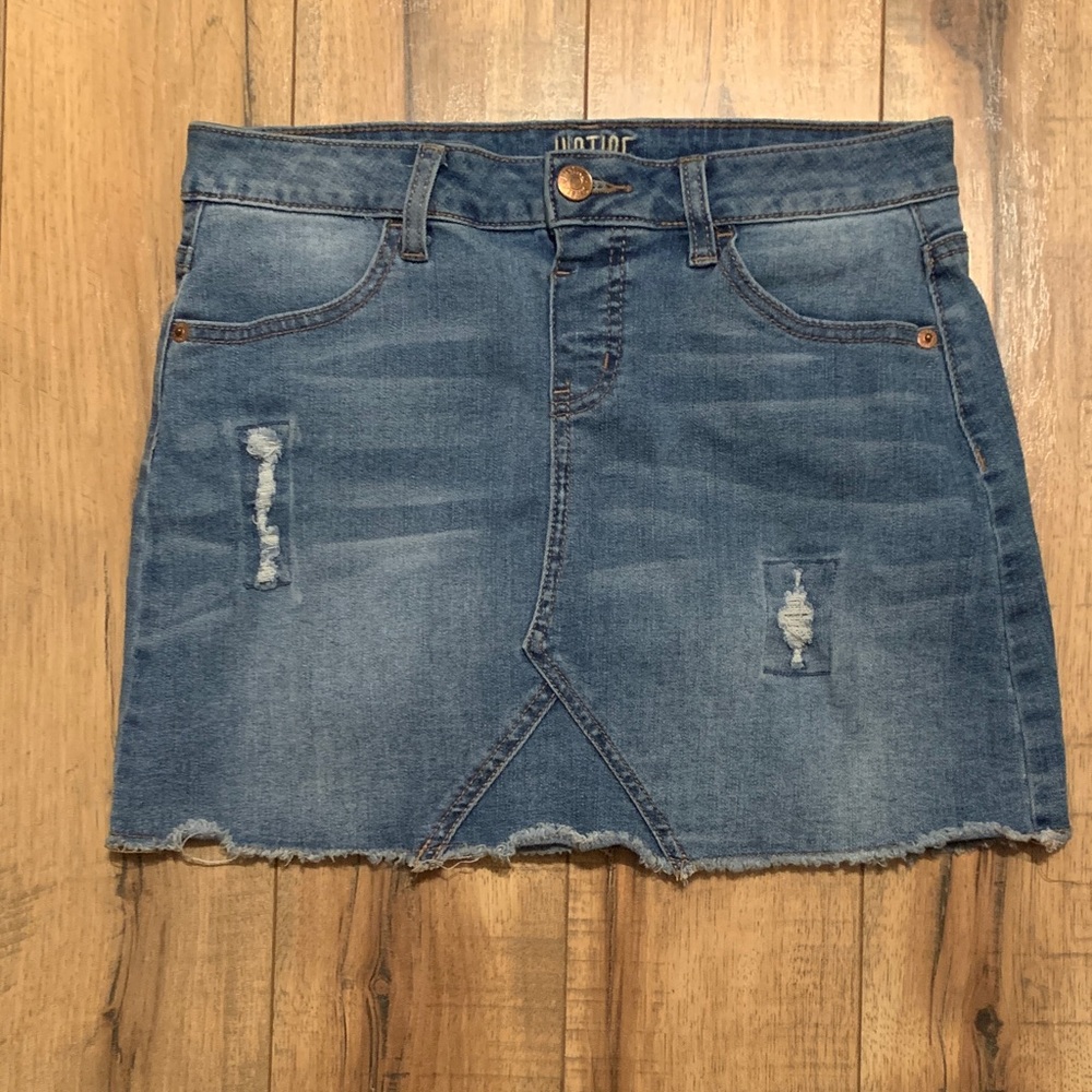 Justice Blue Denim Mini Skort